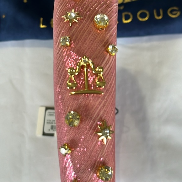 Lele Sadoughi Libra Alice Headband in Rose Gold Shiny Metallic NWT - Picture 14 of 14